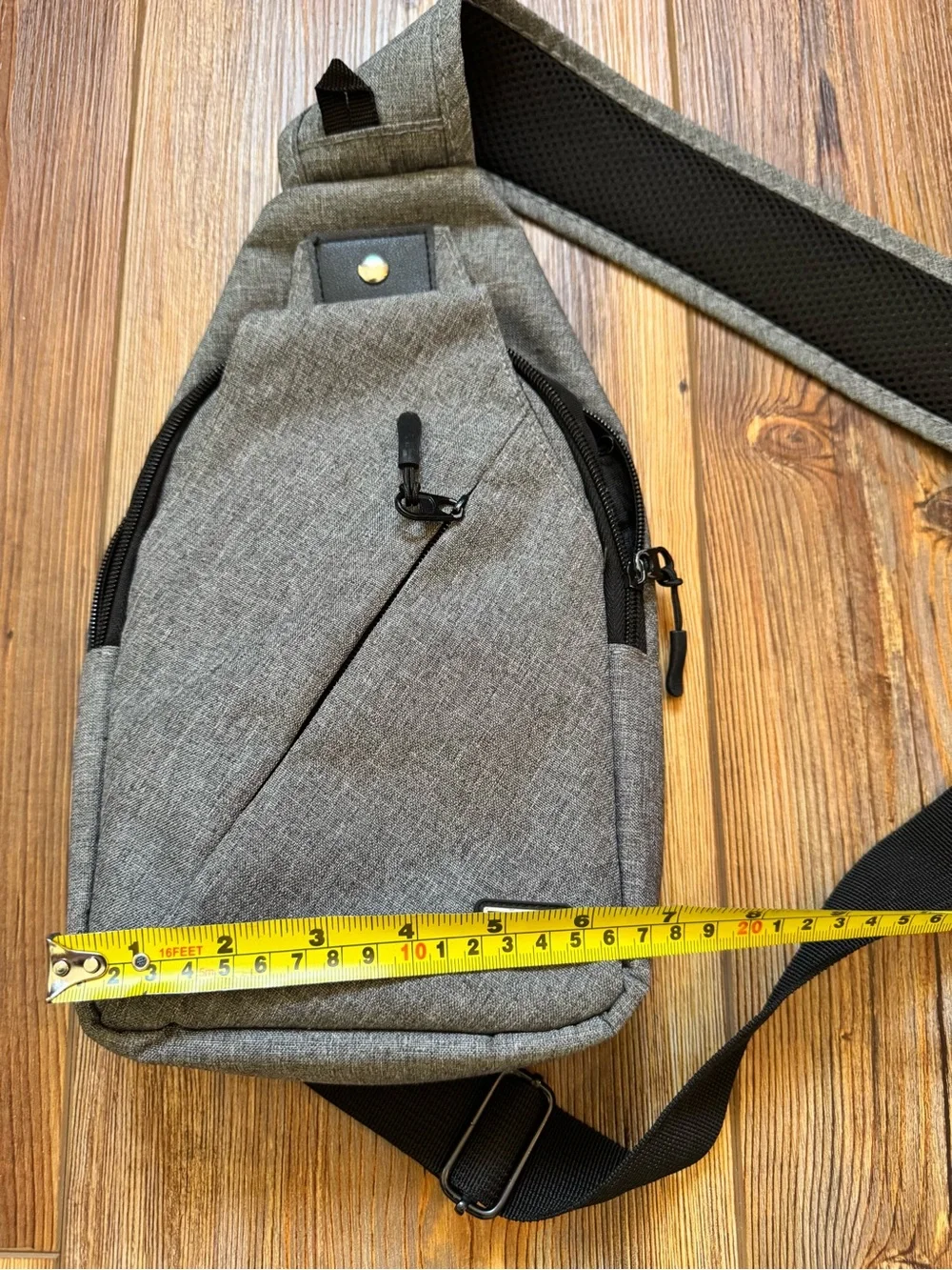 3/$15. Peak Gear Grey Sling Crossbody Bag